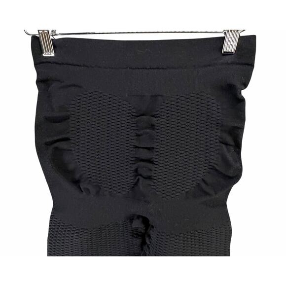 CzSalus Anti Cellulite Leggings Womens XL Black Slimming Shaping Micromassage - Picture 6 of 14